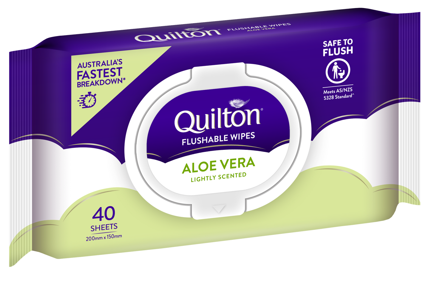 Aloe Vera Flushable Wipes