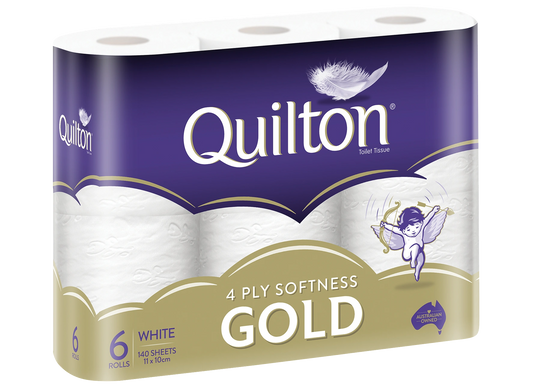 Gold 4 Ply Toilet Paper