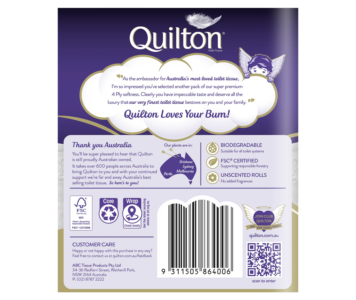 Gold 4 Ply Toilet Paper