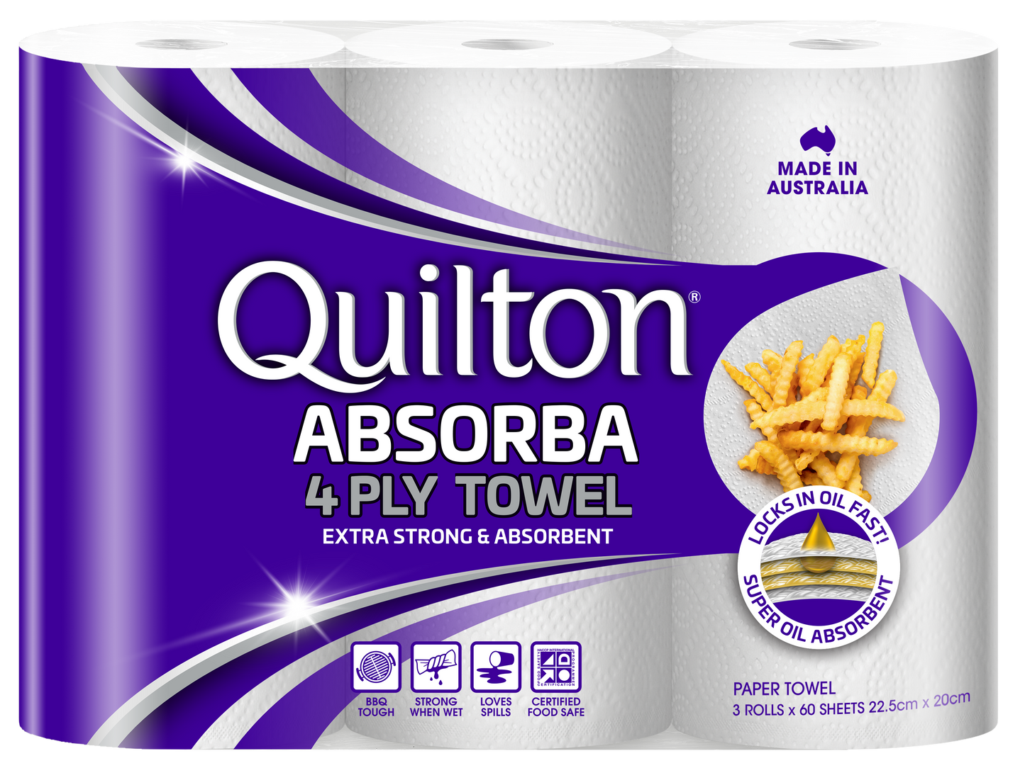 Absorba 4 Ply  Paper Towel