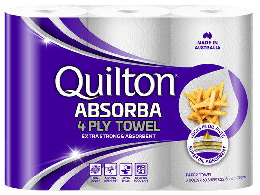 Absorba 4 Ply  Paper Towel
