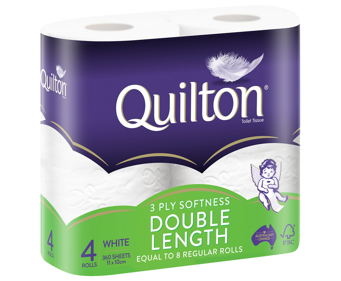 3 Ply Double Length Toilet Paper