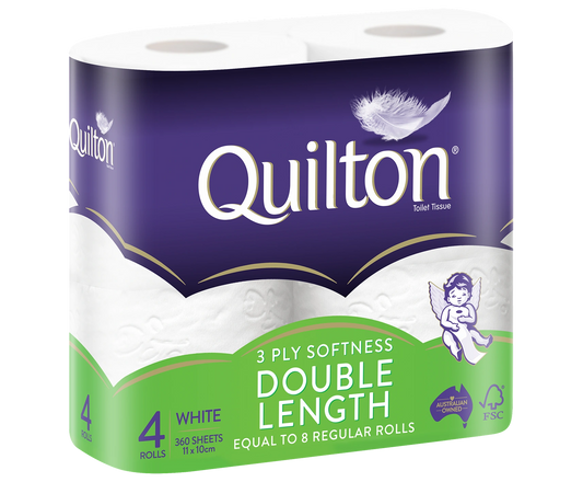 3 Ply Double Length Toilet Paper