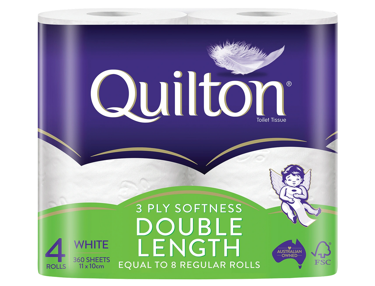 3 Ply Double Length Toilet Paper