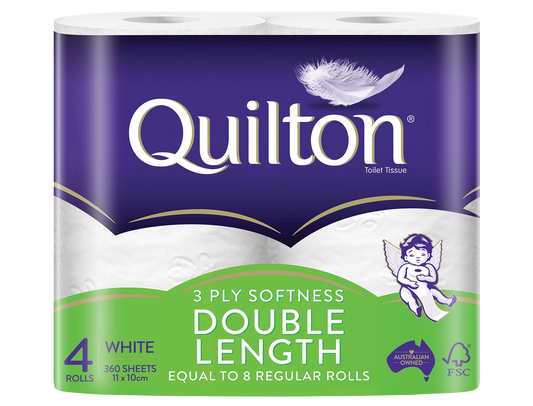 3 Ply Double Length Toilet Paper