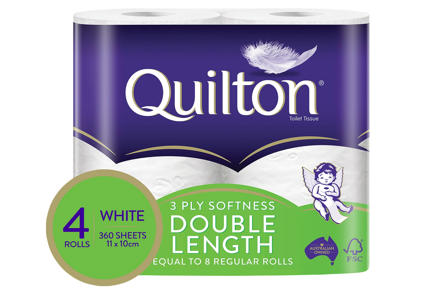 3 Ply Double Length Toilet Paper