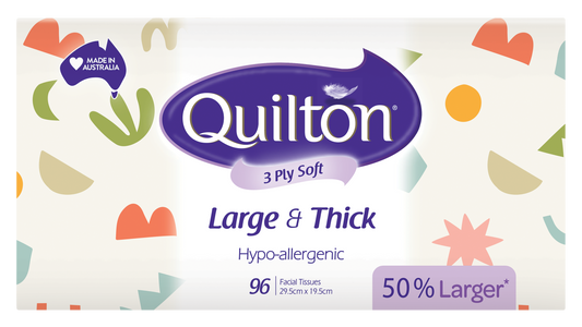 Large & Thick Hypo-Allergenic 3 Ply Facial Tissue
