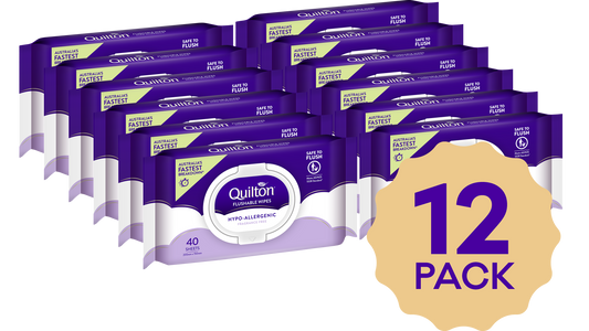 Quilton Flushable Wipes