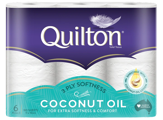 Coconut Oil 3 Ply Toilet Paper