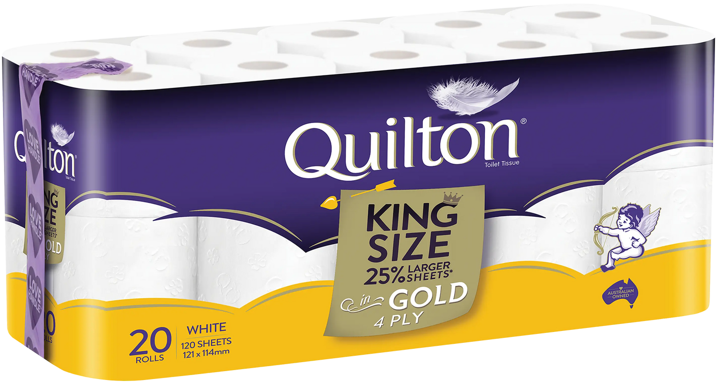 Gold King Size 4 Ply Toilet Paper