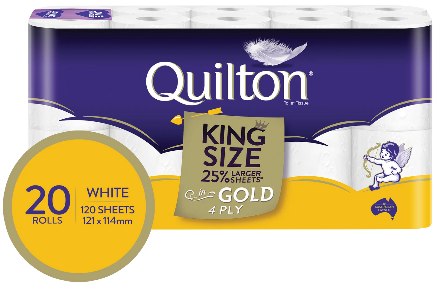 Gold King Size 4 Ply Toilet Paper