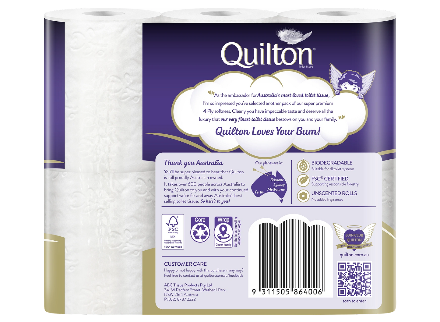 Gold 4 Ply Toilet Paper