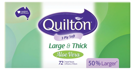 Large & Thick Aloe Vera 3 Ply Facial Tissue