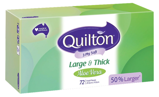 Large & Thick Aloe Vera 3 Ply Facial Tissue